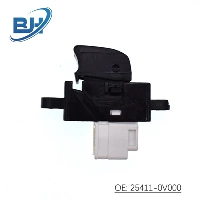 Electric Power Window Switch For Nissan X Trail 25411-0V000